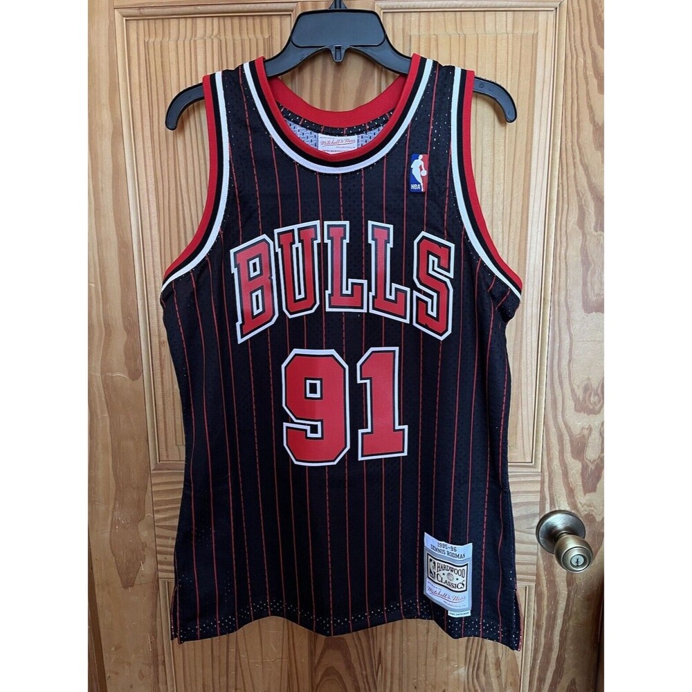 Mitchell & Ness NBA Swingman Bulls Dennis Rodman Alternate Jersey 95-96 Size M